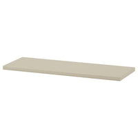BERGSHULT shelf, grey-beige, 80x30 cm