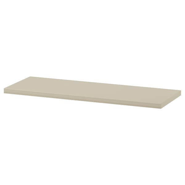 Ikea BERGSHULT - Shelf, grey-beige, 80x30 cm