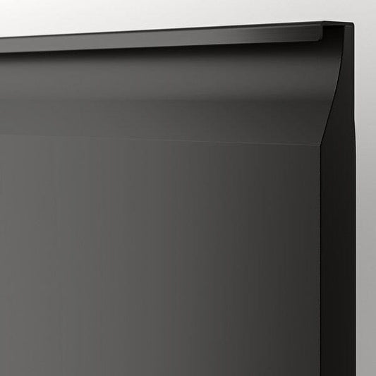 Ikea BESTÅ - Storage combination w doors/drawers, black-brown/Hammarsmed/Stubbarp anthracite, 120x42x74 cm