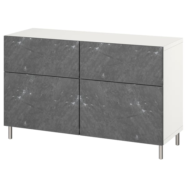 BESTÅ storage combination w doors/drawers