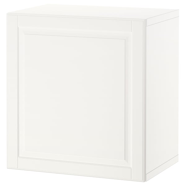 BESTÅ shelf unit with door, white/Smeviken white, 60x42x64 cm