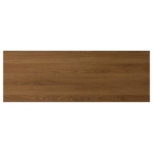 BESTÅ top panel, brown/walnut, 120x42 cm