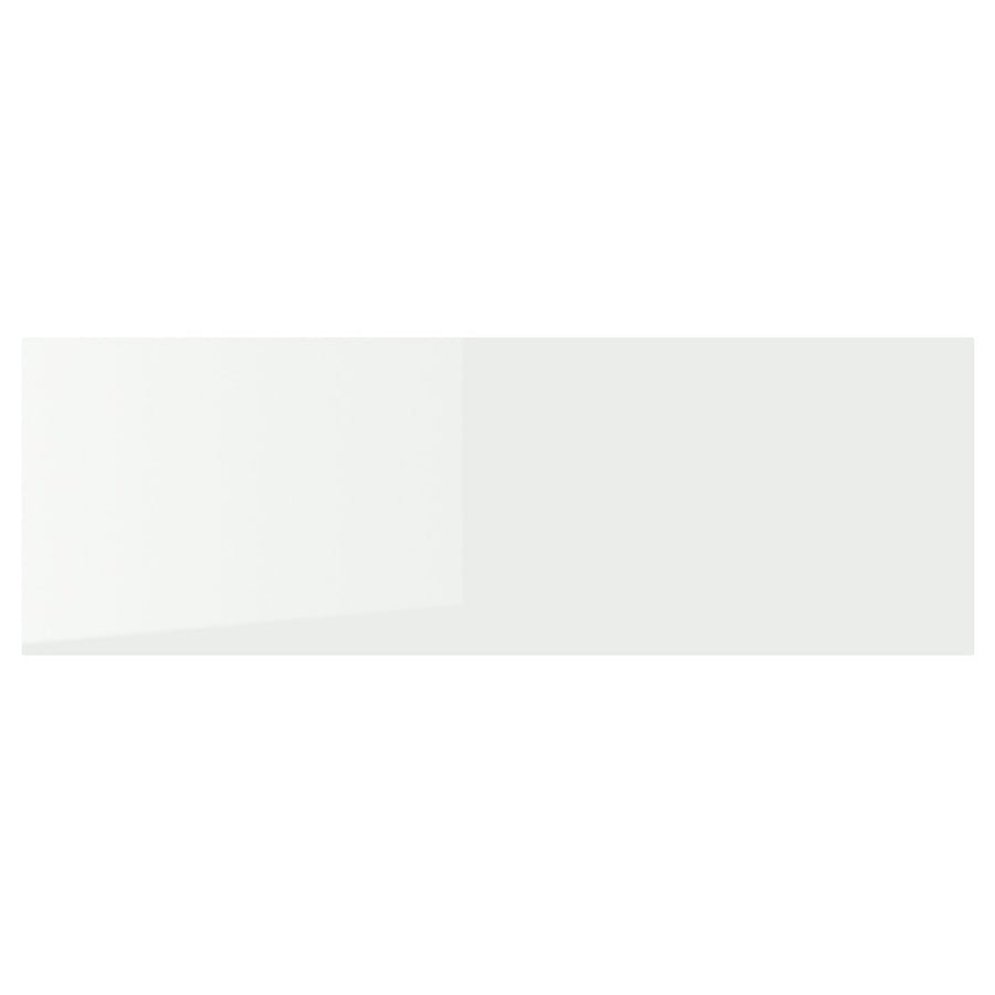 BESTÅ top panel, glass/white, 120 cm