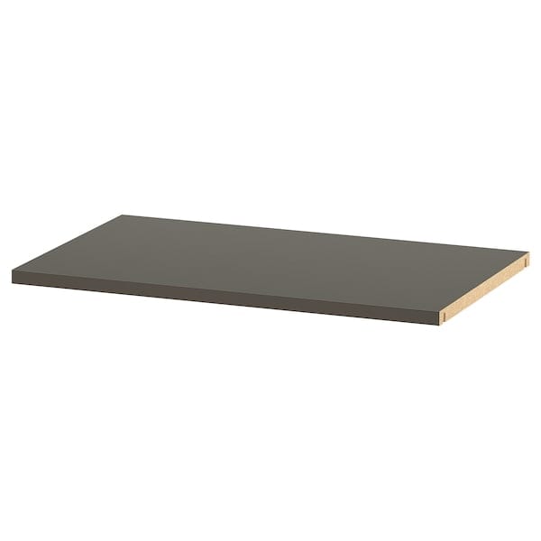 Ikea BESTÅ - Shelf, dark grey, 56x36 cm