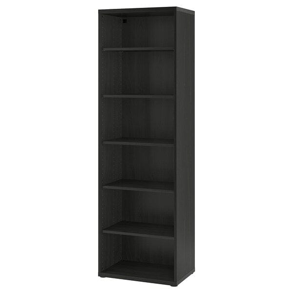 Ikea BESTÅ - Shelving unit, with 5 shelves/black-brown, 60x40x193 cm