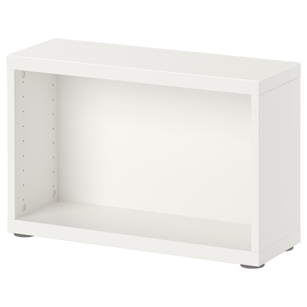 BESTÅ frame, white, 60x20x38 cm