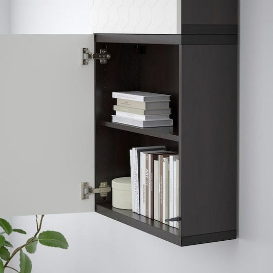 Ikea BESTÅ - Frame, black-brown, 60x20x64 cm