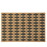 BETALVÄG door mat, coir/geometric, 60x90 cm