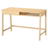 BETESHÄST desk, light bamboo, 120x60 cm