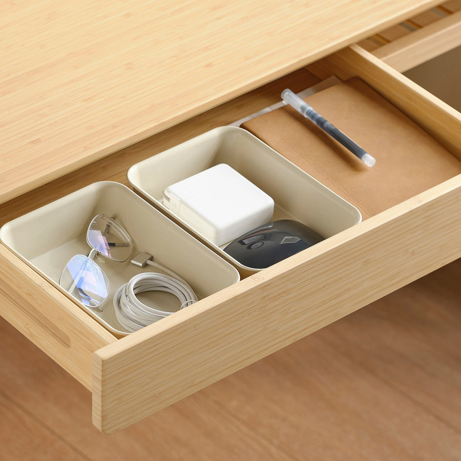BETESHÄST desk, light bamboo, 120x60 cm
