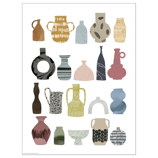BILD poster, ceramic collection, 30x40 cm