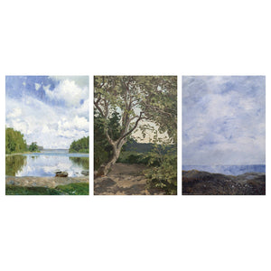 BILD poster, Nordic landscape, 21x30 cm, 3 pack