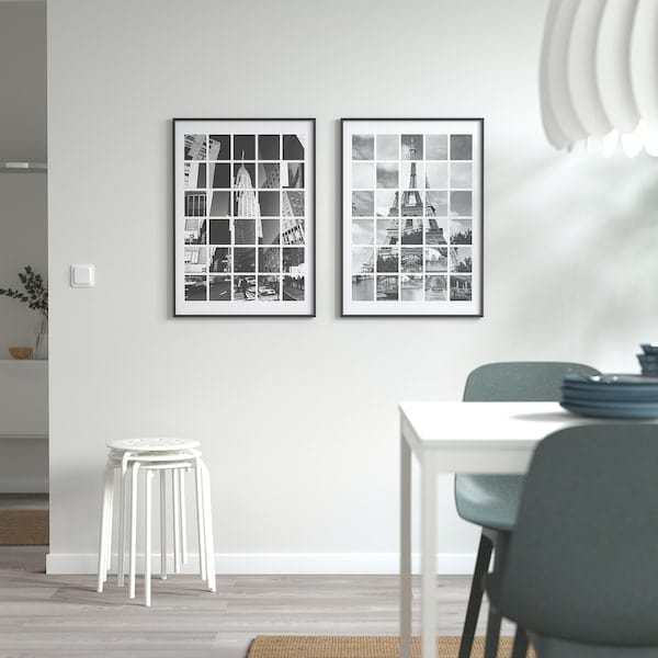 Ikea BILD - Poster, city puzzle, 50x70 cm