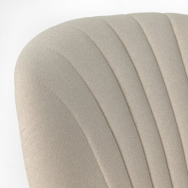 BILLHAMN easy chair, grey-beige, 59x82x78 cm