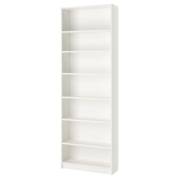 BILLY bookcase, white, 80x28x237 cm