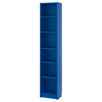 BILLY bookcase, blue, 40x28x202 cm