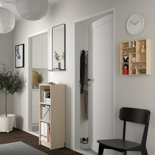 BILLY bookcase, birch effect, 40x28x106 cm