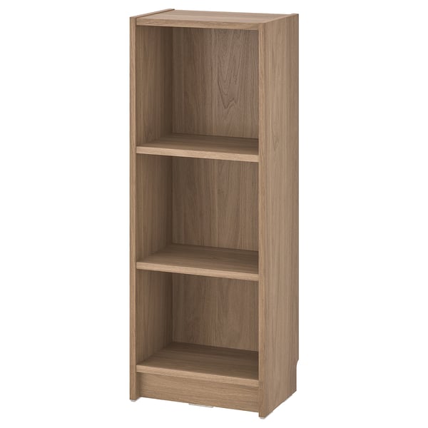 BILLY bookcase, oak effect, 40x28x106 cm