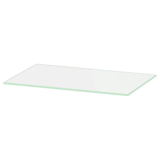 BILLY extra shelf, glass, 36x26 cm