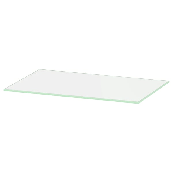 BILLY extra shelf, glass, 36x26 cm