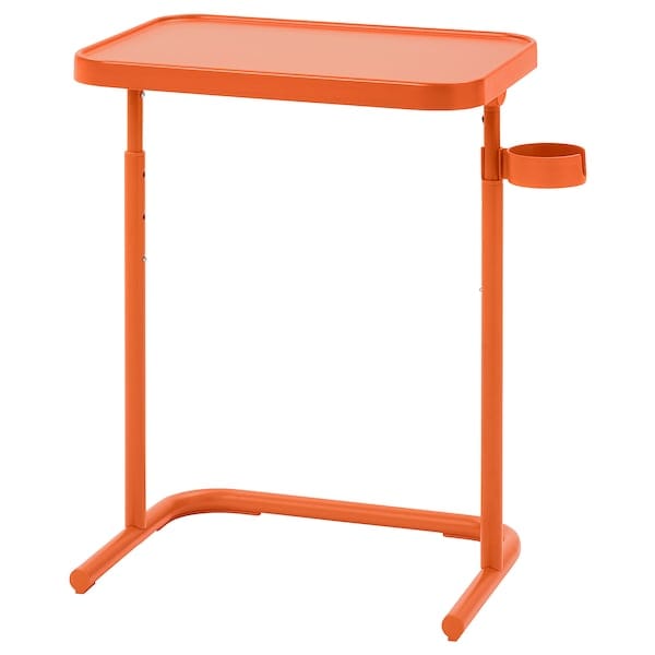 Ikea BJÖRKÅSEN - Laptop stand, brown-orange