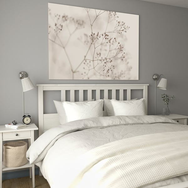 BJÖRKSTA picture, flowers-close up, 140x100 cm