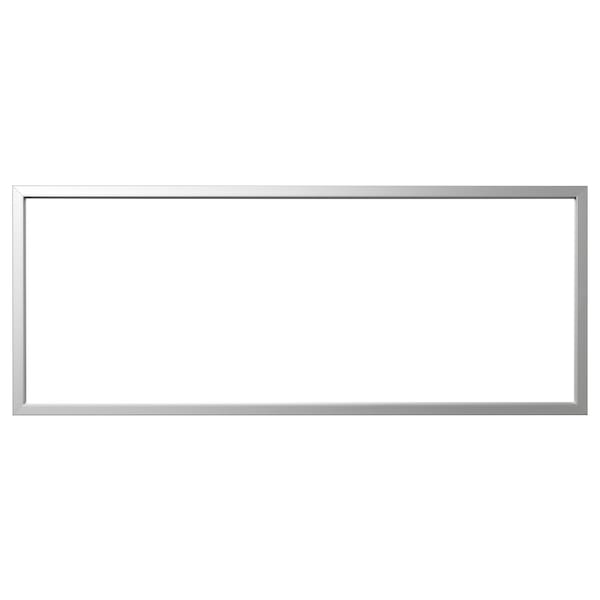 BJÖRKSTA frame, aluminium-colour, 140x56 cm
