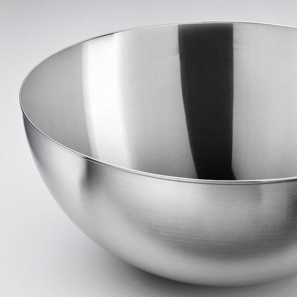 Ikea BLANDA BLANK - Bowl, stainless steel, 36 cm ,