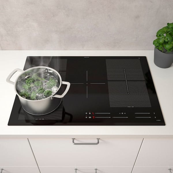 Ikea BLIXTSNABB - Induction hob, IKEA 700 black, 78 cm