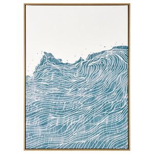 BLODFLÄDER picture, Nazaré, 50x70 cm