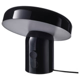 BLOMPRAKT Bluetooth speaker lamp, black, 22x22.4x20.6 cm