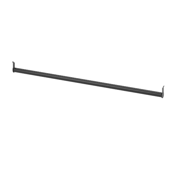 BOAXEL clothes rail, anthracite, 80 cm