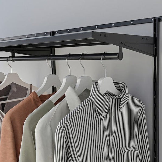 Ikea BOAXEL - Mounting rail, anthracite, 182 cm