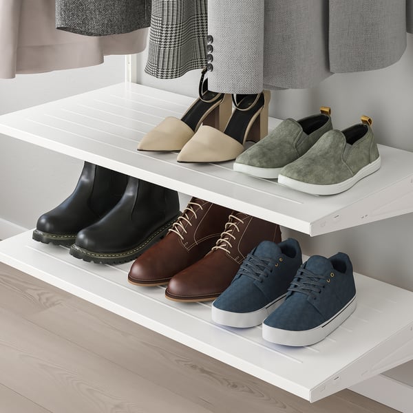 BOAXEL wardrobe combination, white, 82x40x201 cm