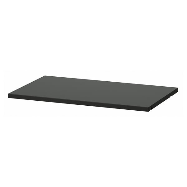 BOAXEL shelf, anthracite, 60x40 cm