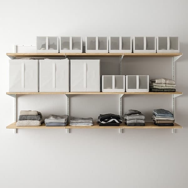 Ikea BOAXEL - Shelf, oak effect, 60x40 cm