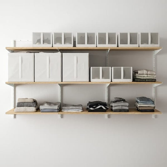 Ikea BOAXEL - Shelf, oak effect, 60x40 cm