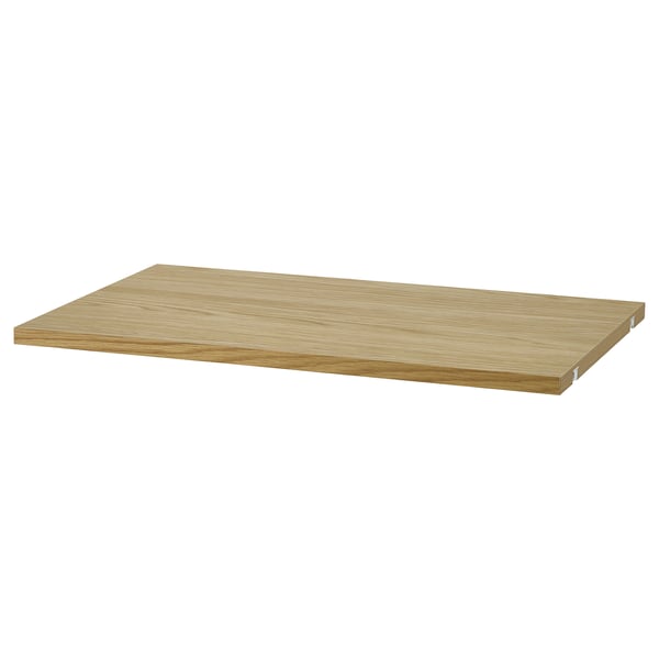 BOAXEL shelf, oak effect, 60x40 cm