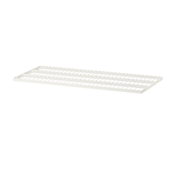 BOAXEL wire shelf, white, 80x40 cm