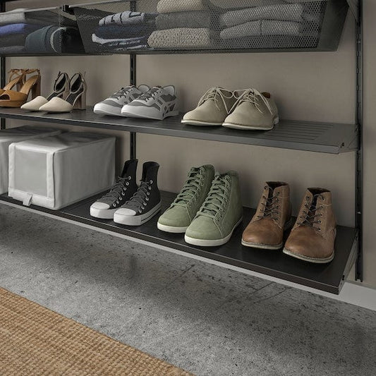 Ikea BOAXEL - Shoe shelf, anthracite, 80x40 cm