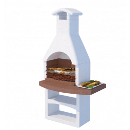 CONCRETE WOOD BARBECUE BOLOGNA LINE VZ