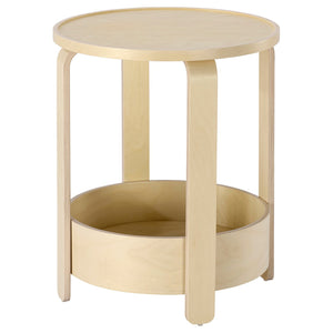 BORGEBY side table, birch veneer, 46 cm