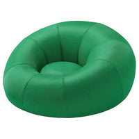 BRÄNNBOLL inflatable gaming lounge chair, bright green, 85x43x85 cm