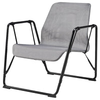 BRÄNNBOLL gaming easy chair, grey/black, 81x81x85 cm