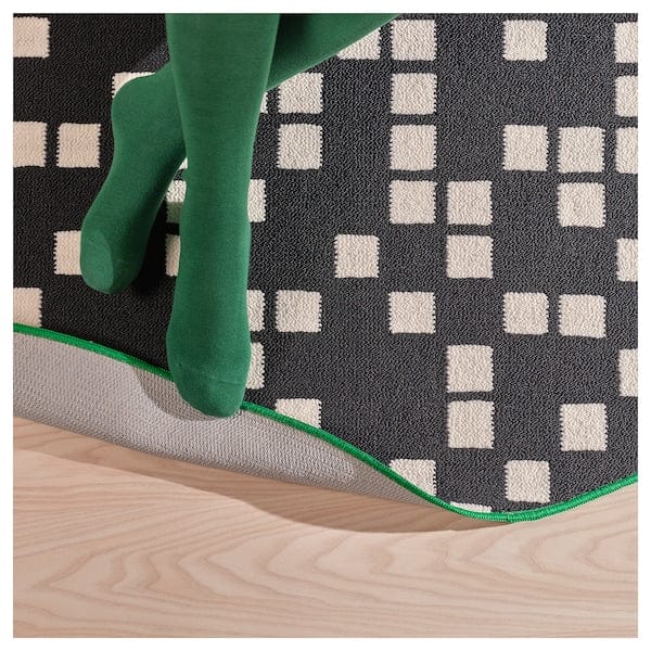 Ikea BRÄNNBOLL - Gaming rug, black, 195 cm