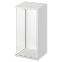 BRÄNNBOLL wall-mounted display cabinet, white, 50x25x25 cm