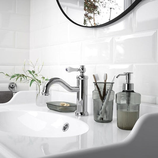 Ikea BROFJÄRDEN - Bath set, 3 pieces, gray