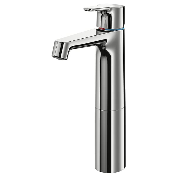 BROGRUND wash-basin mixer tap, tall, chrome-plated
