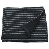 BROKGINST bath towel, black, 70x140 cm