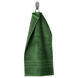 BROKGLIM guest towel, green, 30x50 cm